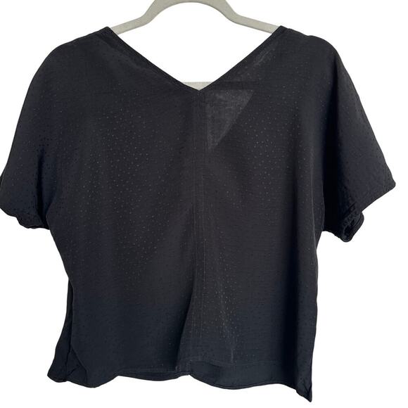 Madewell Puff-Sleeve Top in Floral Jacquard, NWOT - Picture 3 of 6